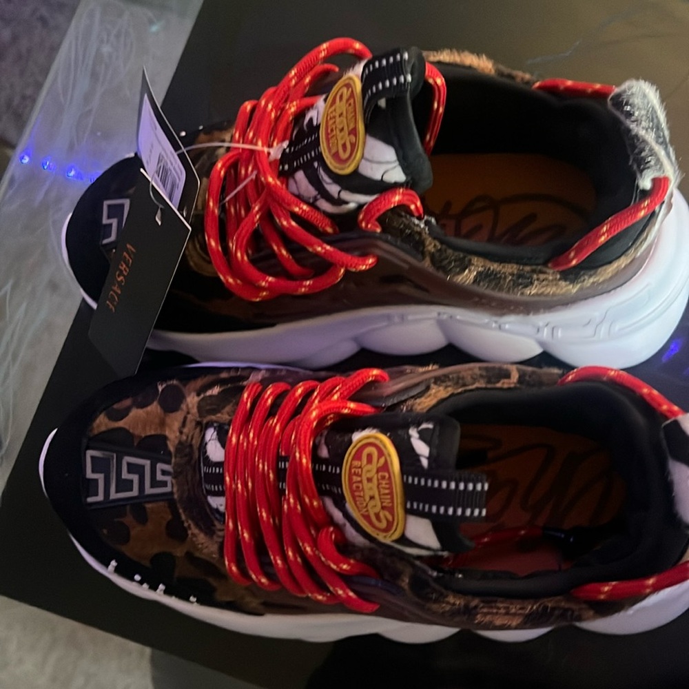 Versace Chain Reaction “animal print”